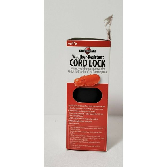 Allied Precision 28CSK, ClickShield Weather Resistant Cord Lock, 1-Pack, Black - Picture 4 of 4